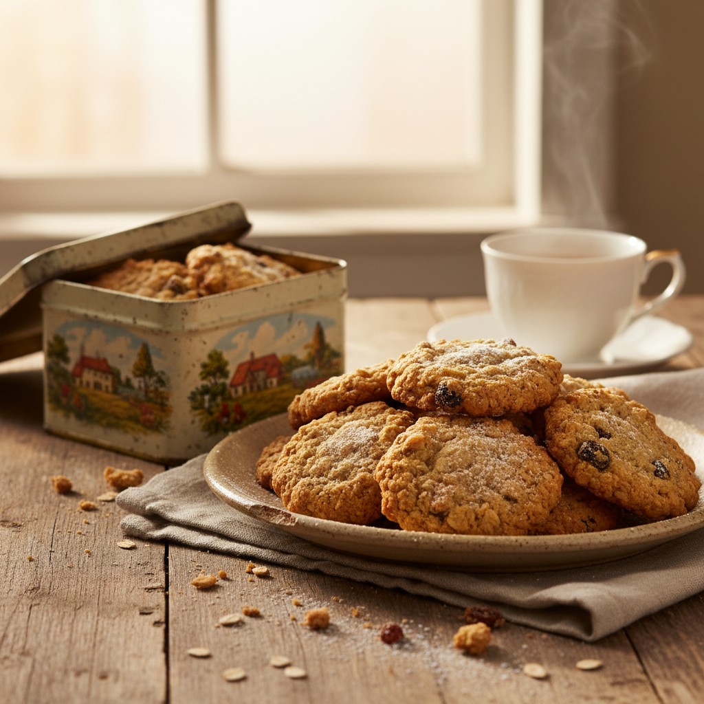 Classic Oat and Raisin Cookies
